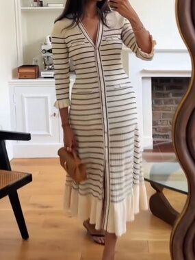 Sandro Armelline Button Up Dress - NWT